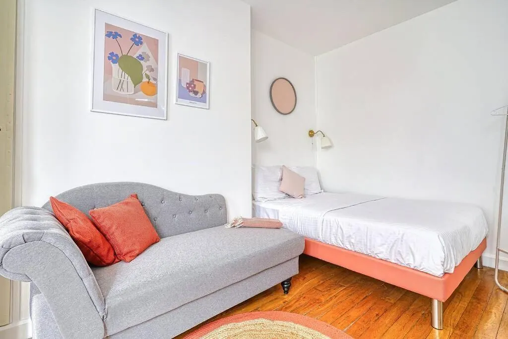 Lägenhet Charming Appartment Paris Montmartre Frankrike